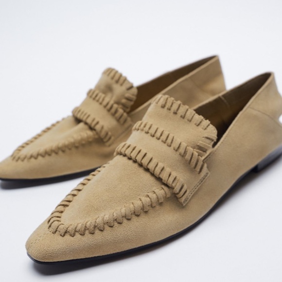 Zara Shoes - Zara leather loafers
